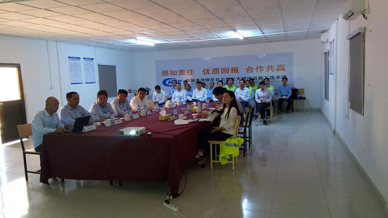 高建公司援尼日尔第三大桥项目取得较大进展/ 高建公司援尼日尔第三大桥项目取得较大进展