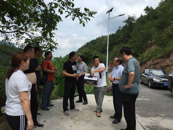 栾卢高速项目用地勘界工作顺利开展/ 栾卢高速项目用地勘界工作顺利开展