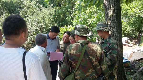 栾卢高速项目用地勘界工作顺利开展/ 栾卢高速项目用地勘界工作顺利开展