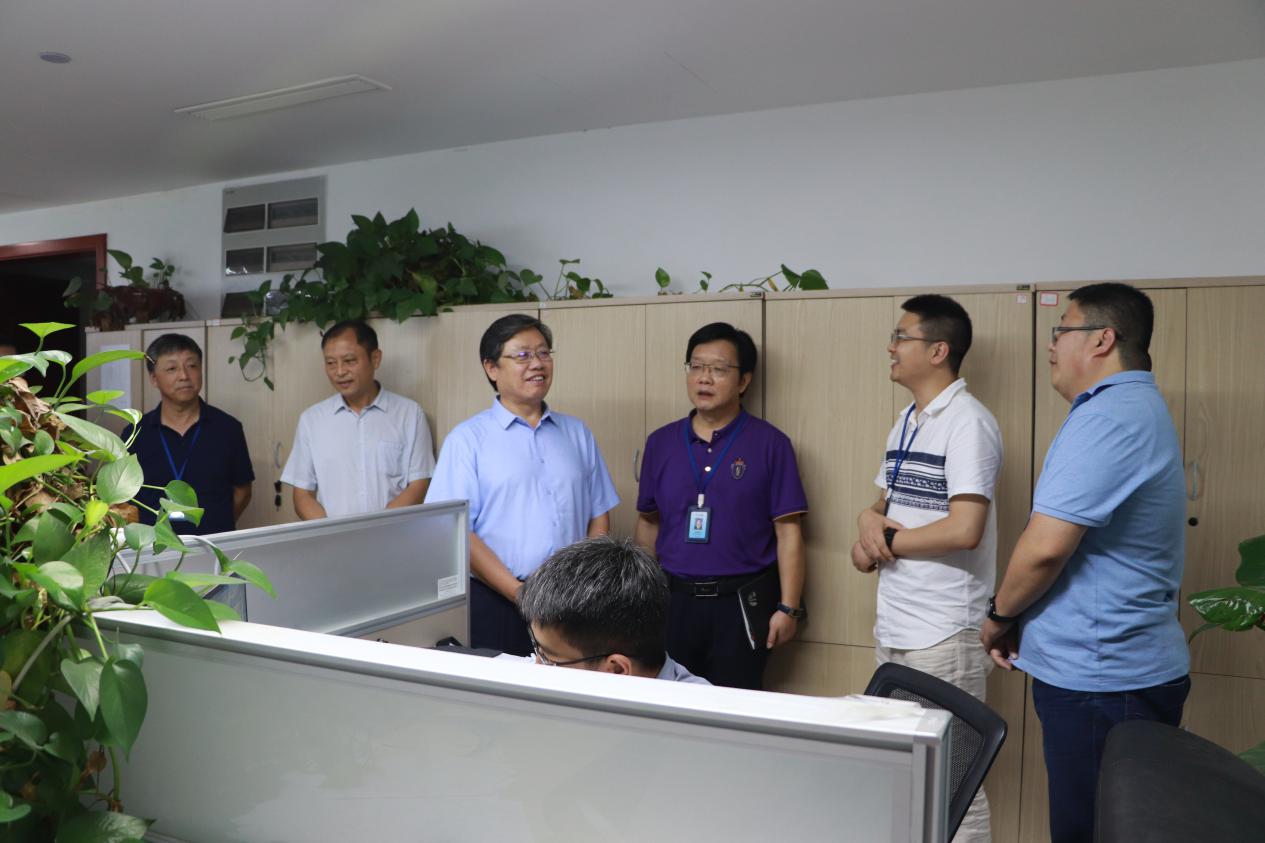 吴孔军副厅长莅临公司调研指导工作/ 吴孔军副厅长莅临公司调研指导工作