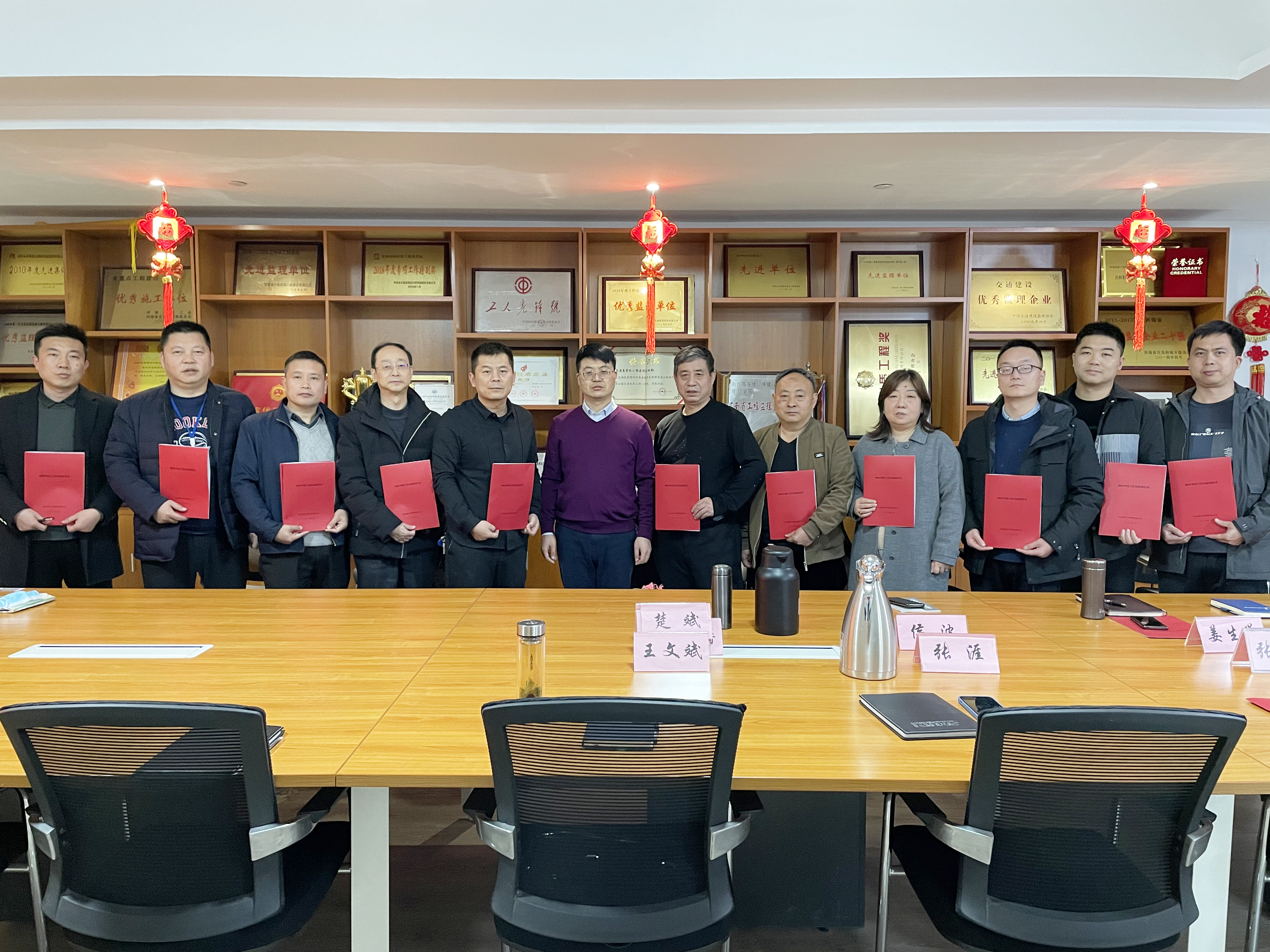 一起向未来┃高建公司组织签订2022年度目标责任书