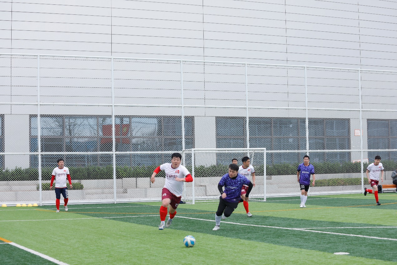 设研院足球队8:2赢得“设计杯”第二场小组赛胜利