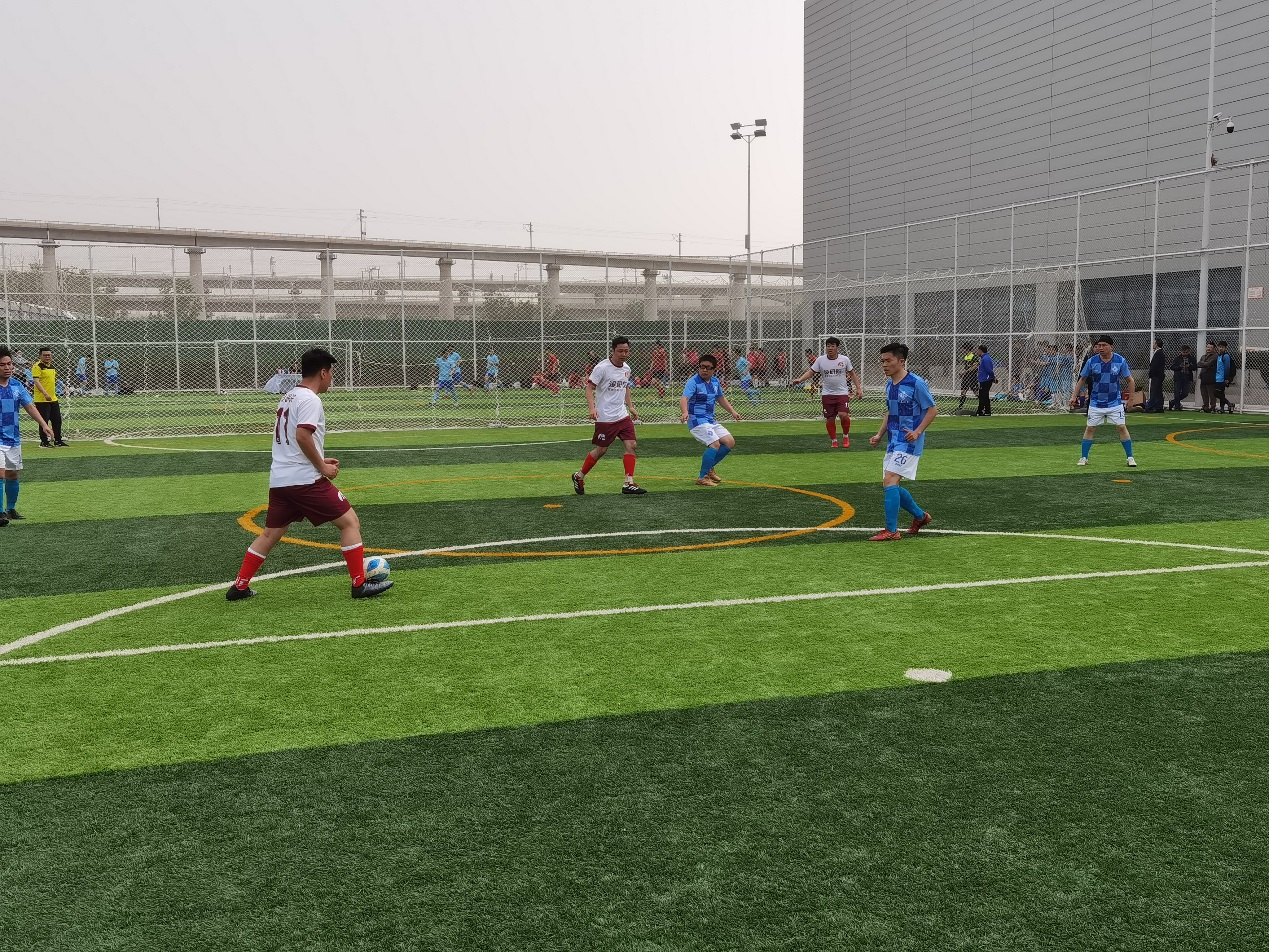“设研院足球队”淘汰赛获胜晋级四强