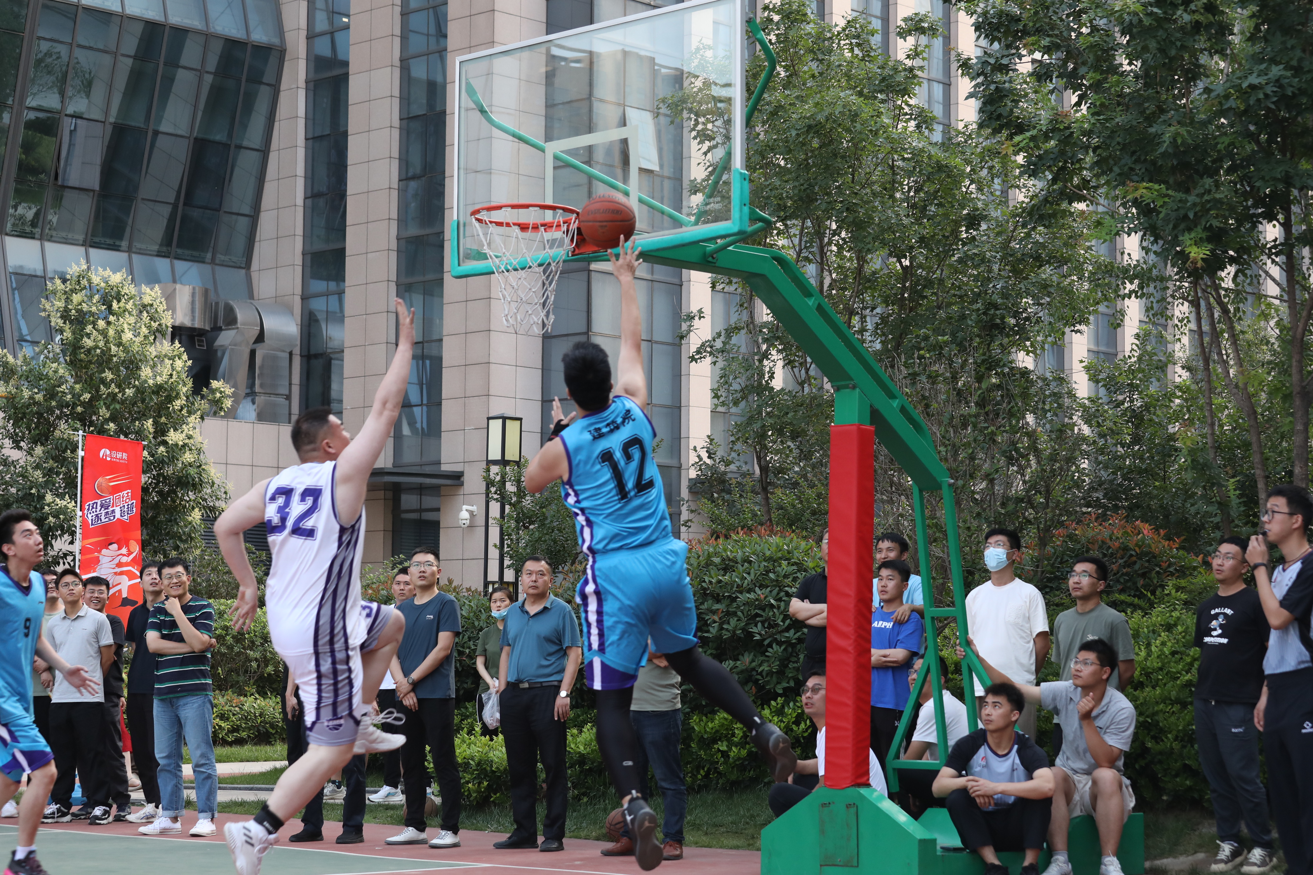 四强诞生！第二届“设研杯”篮球赛半决赛一触即发